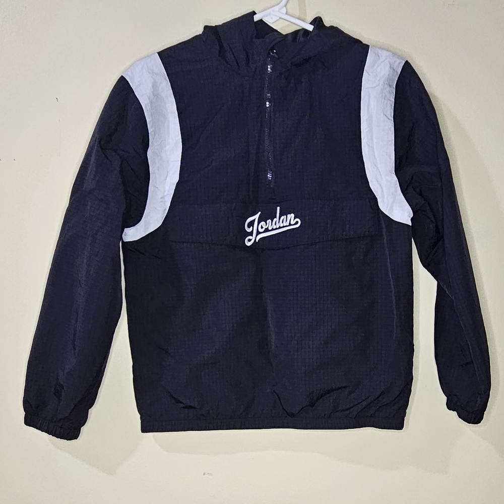 Jordan Kids' MJ Flight MVP Windbreaker Jacket        Size L 12-13YRS Boys